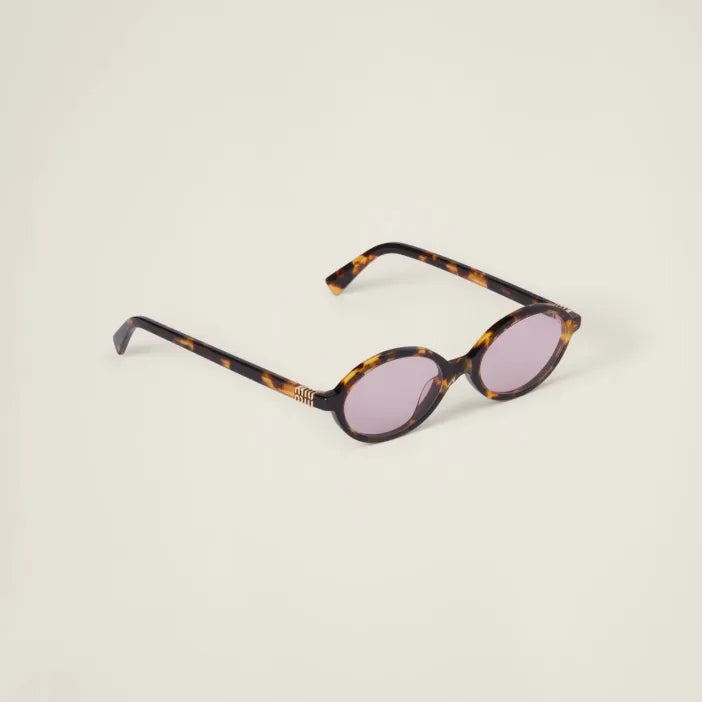Lunettes de Soleil Ovales Vintage