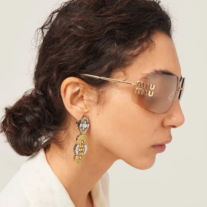 Lunettes de Soleil Masque Oversize